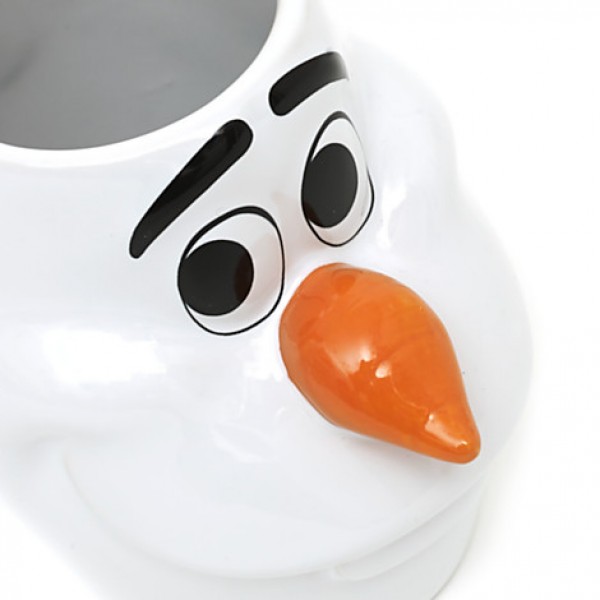 Frozen Olaf 3D Character Mug, Disneyland Paris Frozen Olaf 3D Character Mug, Disneyland Paris